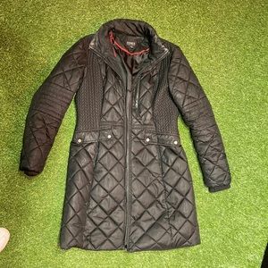 Jones New York Quilted Thin Puffer Jacket sz M